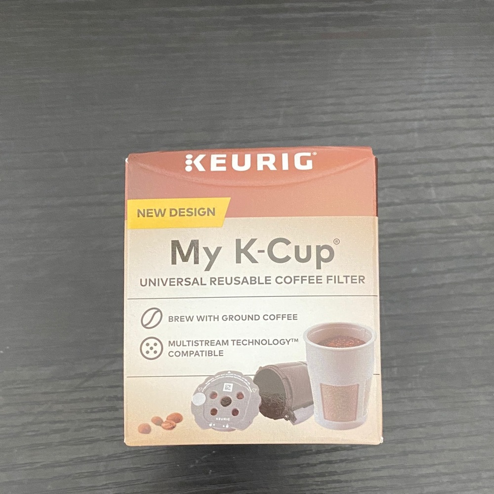 Keurig My K-Cup Reusable Filter - Red and Brown
